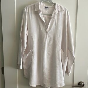 Soft Pink Long Sleeve Tunic Top